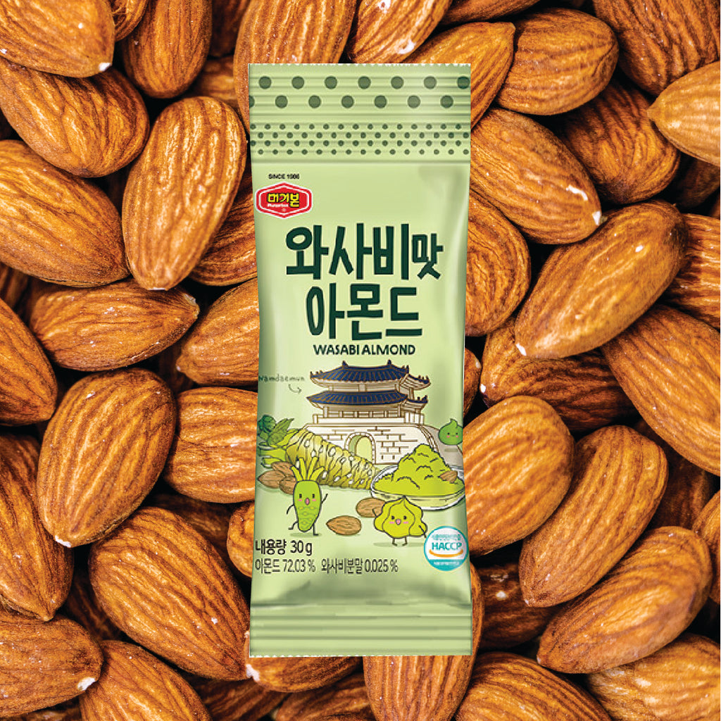 Wasabi Flavoured Almond 30g-MayDay Mall