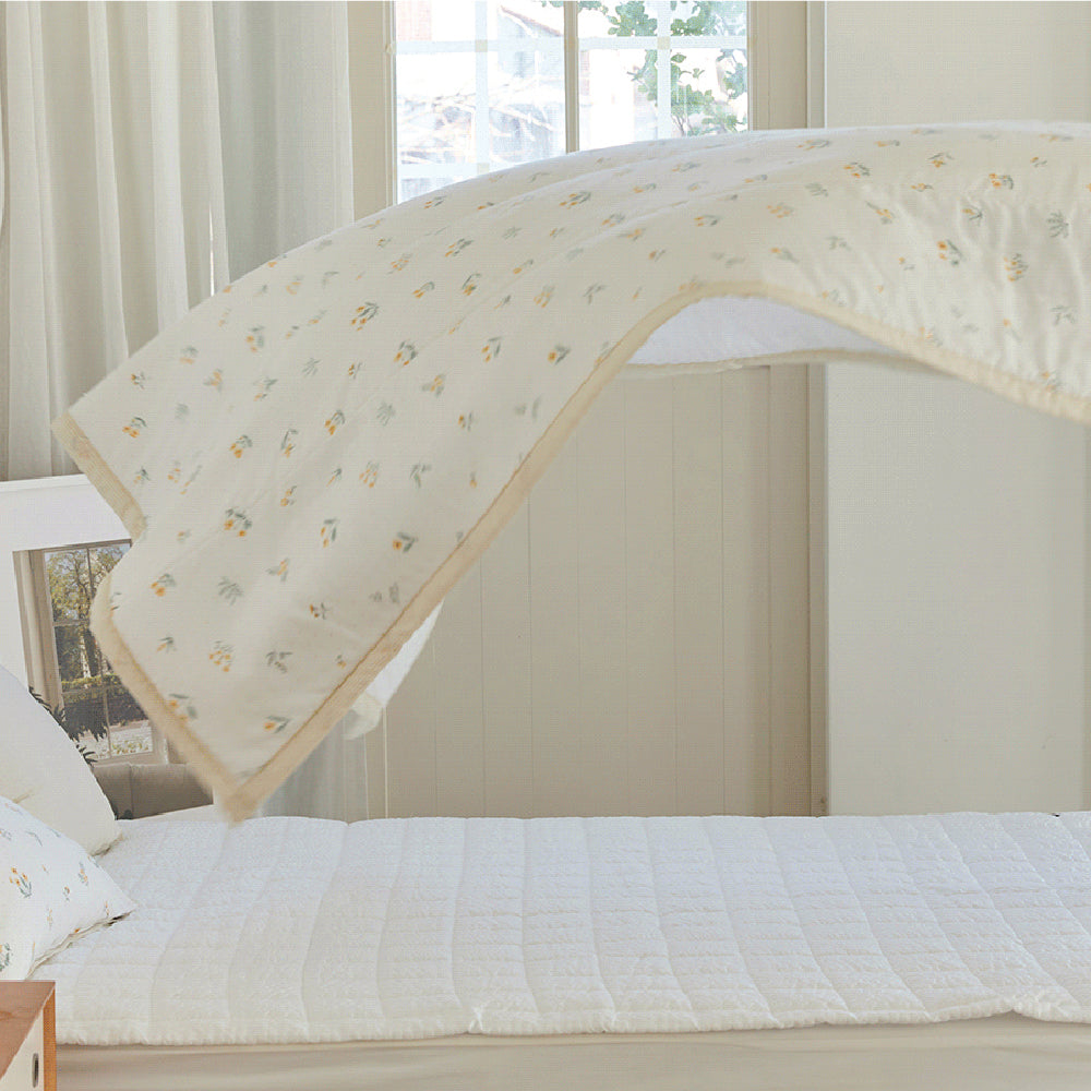 Cooling Seersucker Summer Blanket(Quilt) Only (Boni)-MayDay Mall