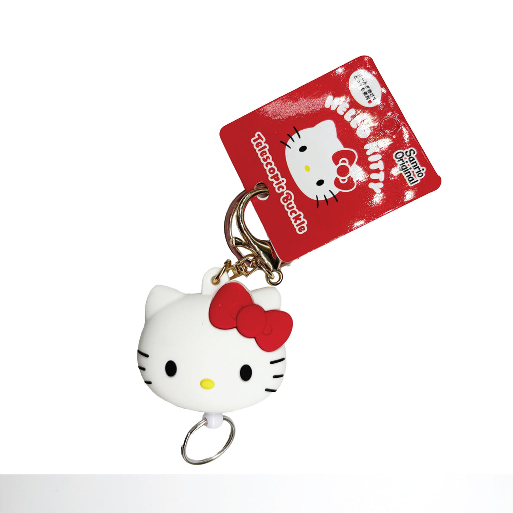 Hello Kitty 50th Anniversary 3D Retractable Keychain