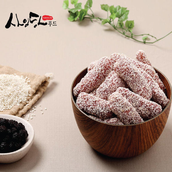 Korean Rice Snack Bokbunja Yugwa 150g - MayDay Mall