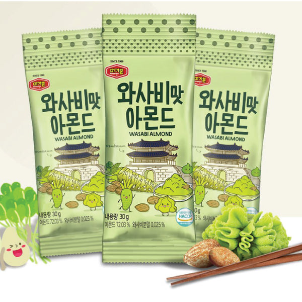 Wasabi Flavoured Almond 30g-MayDay Mall