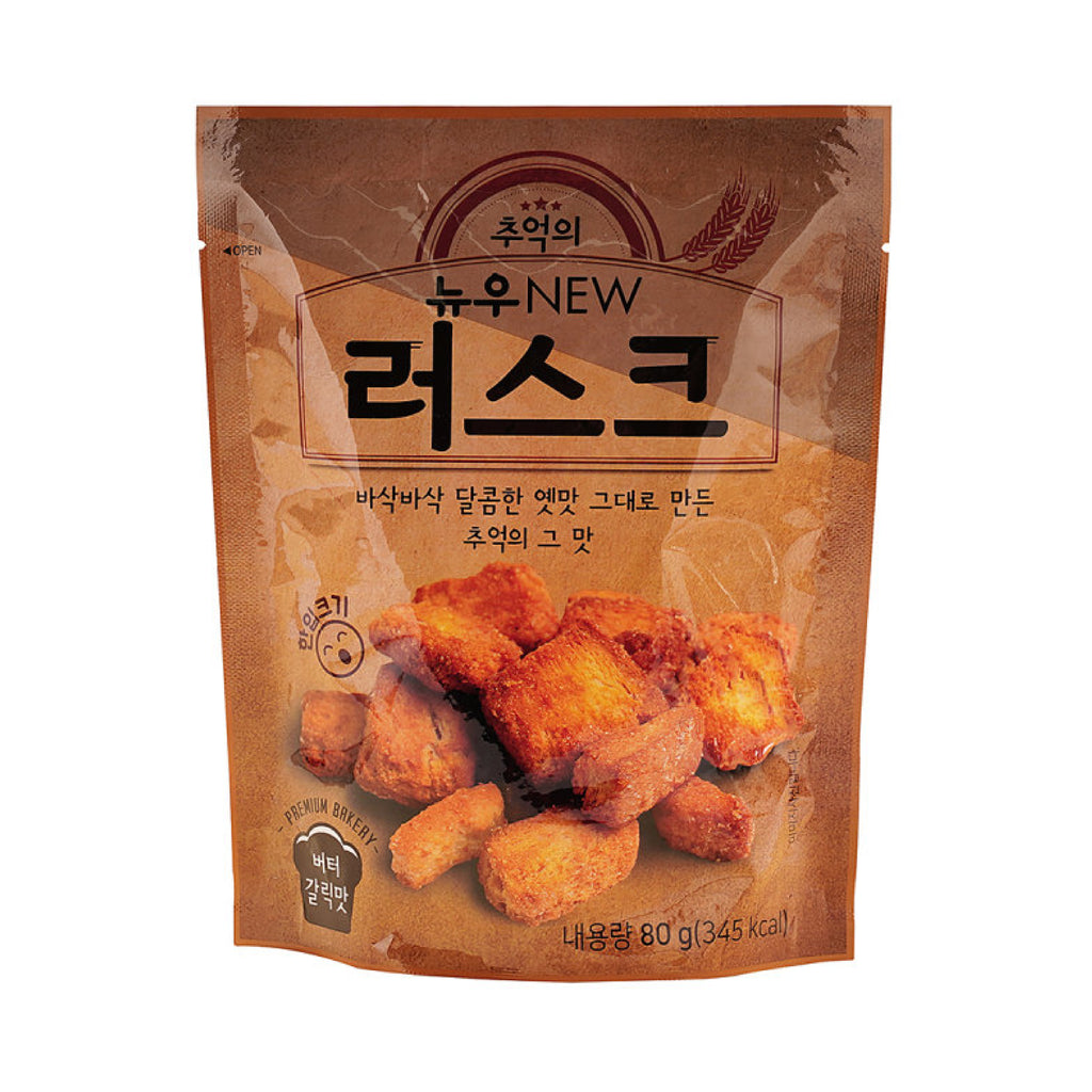 Rusk Snack (butter garlic) 80g-MayDay Mall