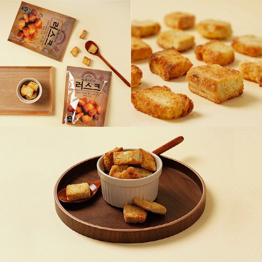 Rusk Snack (butter garlic) 80g-MayDay Mall