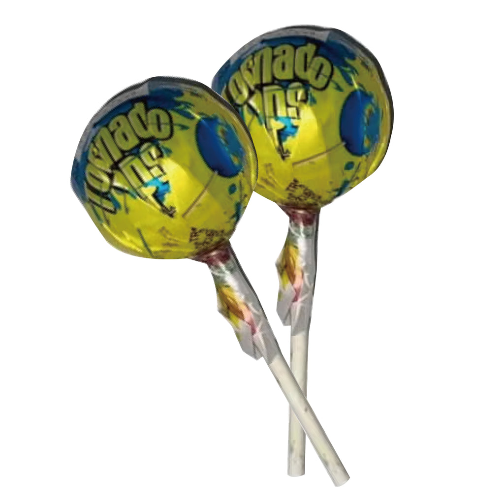 Zed Tornado Pops Sour Blue Razz Flavour Candy Bulk 25g x 40-MayDay Mall