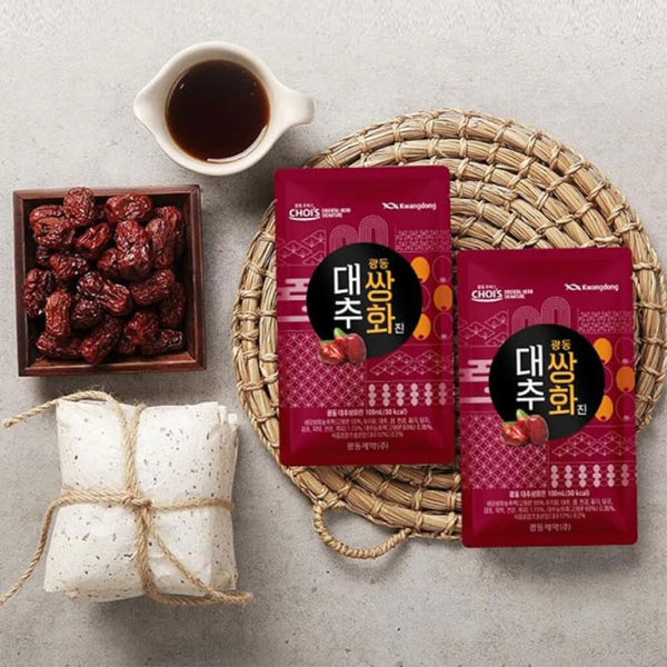 Jujube Ssanghwa Juice (100ml x 10 Pack)-MayDay Mall