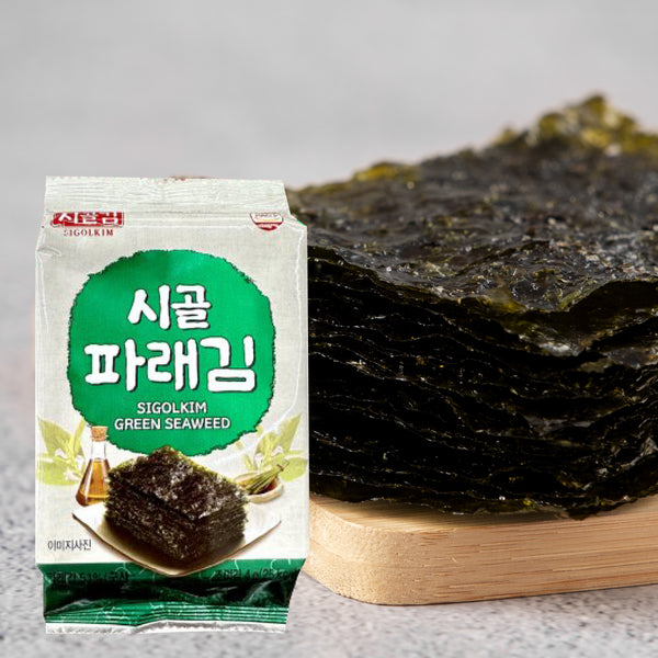Roasted Seaweed with Green Seaweed (16 Packs)-MayDay Mall