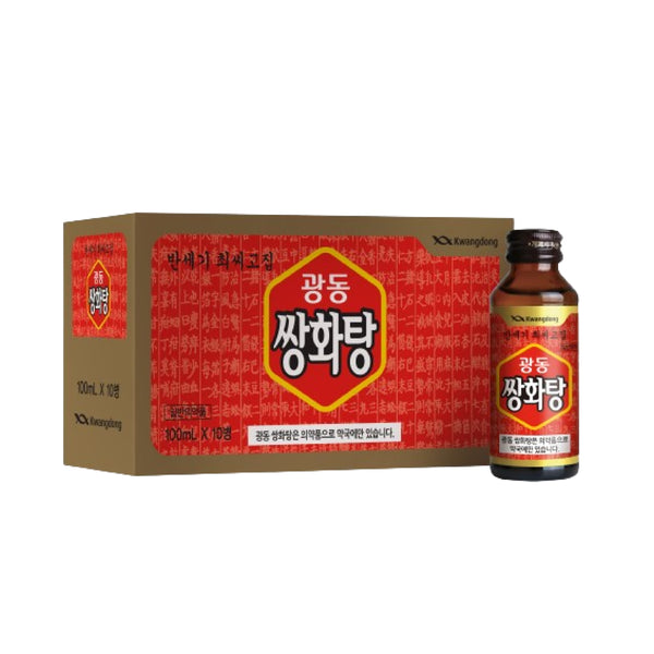 Traditional Korean Herbal Remedy, Ssangwha-tang (100 ml x 10 Bottle)-MayDay Mall