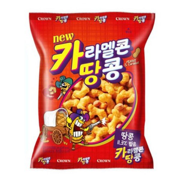 Caramel Corn Peanut Flavour Snack (125g)-MayDay Mall