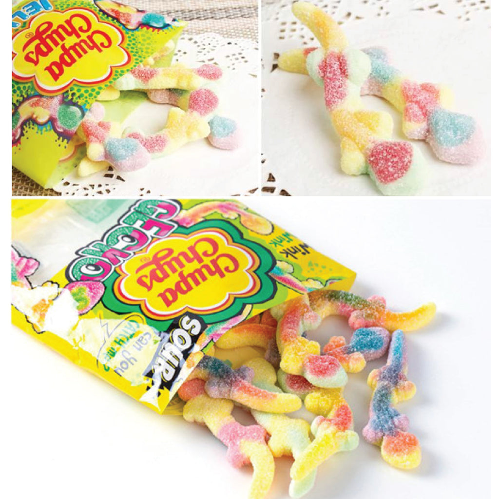 Chupa Chups Sour Gecko 90g x 2p-MayDay Mall