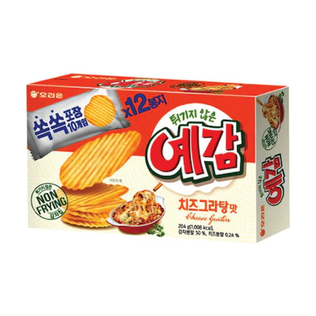 Yegam - Potato Crisps Snack Cheese Gratin Flavour (12p)-MayDay Mall