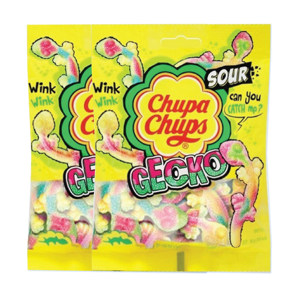 Chupa Chups Sour Gecko 90g x 2p-MayDay Mall