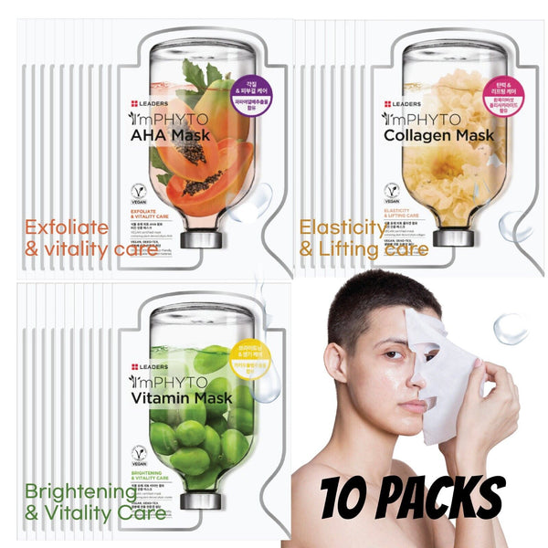 10x Moisture Essence Korean Facial Mask Sheet Beauty Skin Care Cosmetic Pack-MayDay Mall