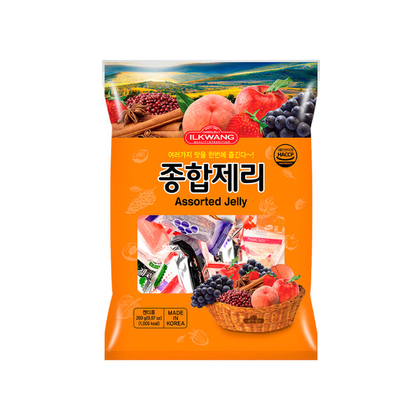 Mixed Flavoured Fruits Jelly (280g)-MayDay Mall