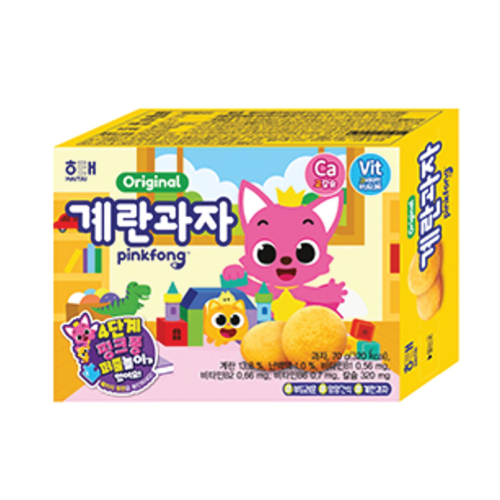 Pinkfong Bebefinn Korean Egg Cookie Snack 70g | KFOOD Treat-MayDay Mall