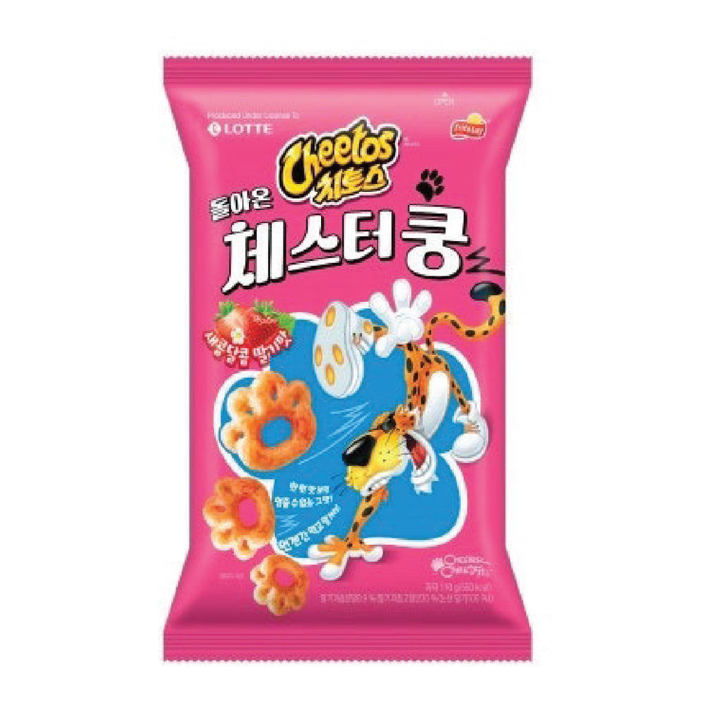 Cheetos Strawberry Flavour Snack (110g)-MayDay Mall