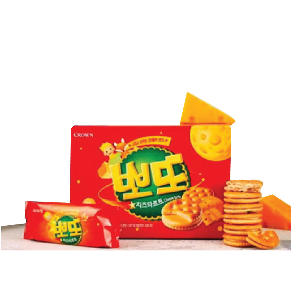 Poteau Original Cheese Tart cookies (161g)-MayDay Mall