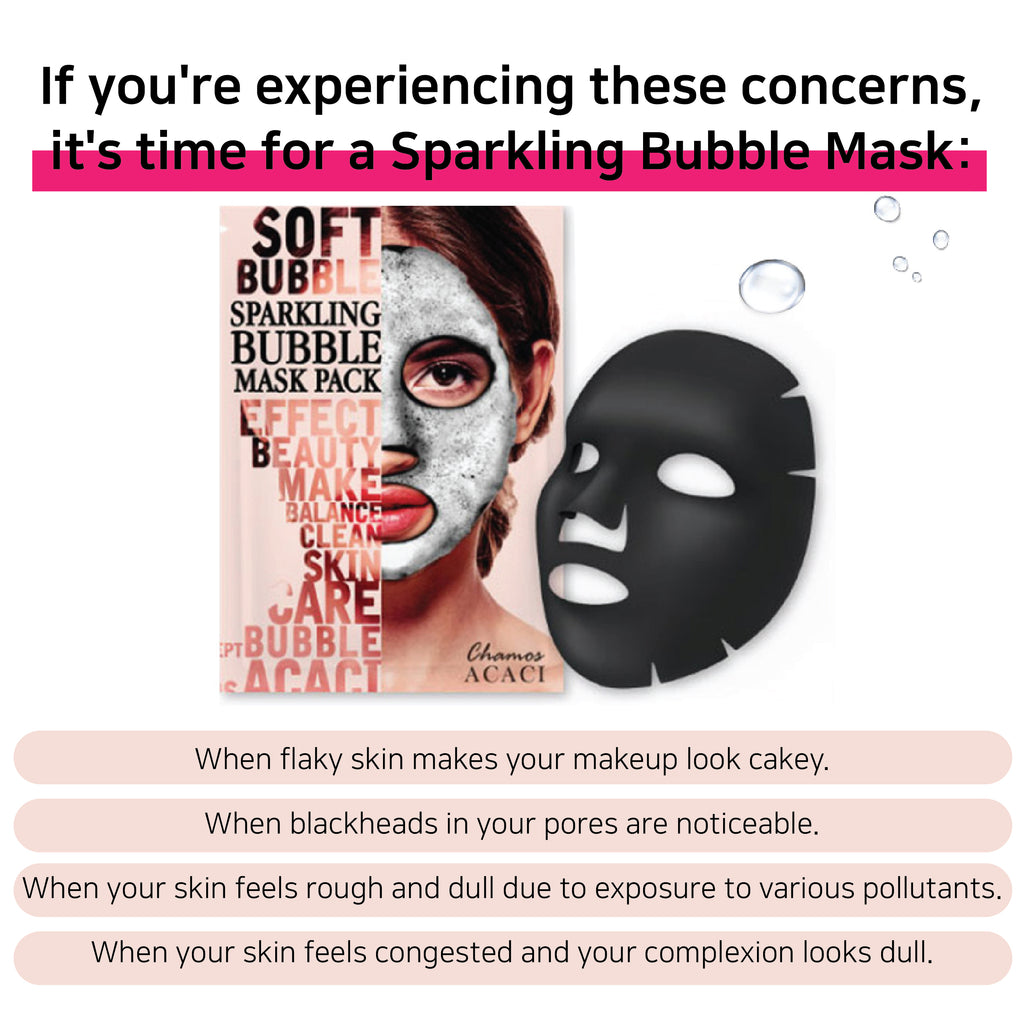 Sparkling Bubble Mask Pack 1 pc-MayDay Mall