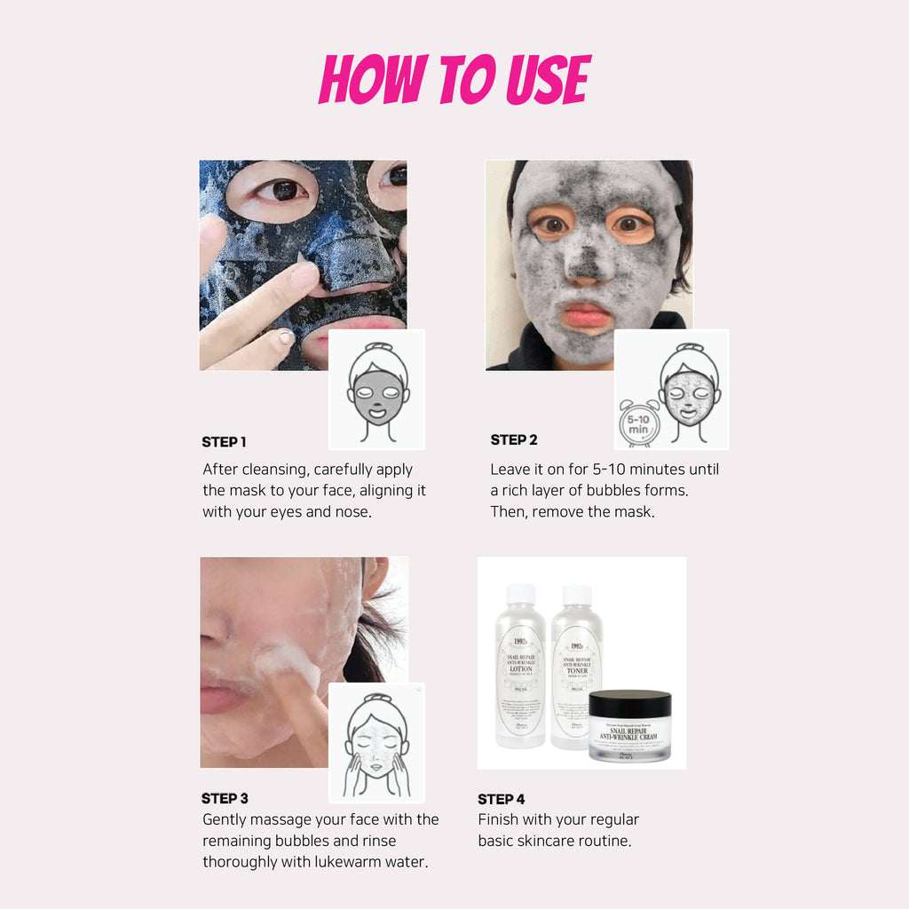 Sparkling Bubble Mask Pack 1 pc-MayDay Mall