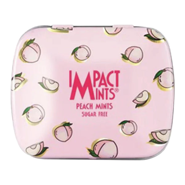 Impact Mints Fruity Peach Candy Tin Sugar Free-MayDay Mall