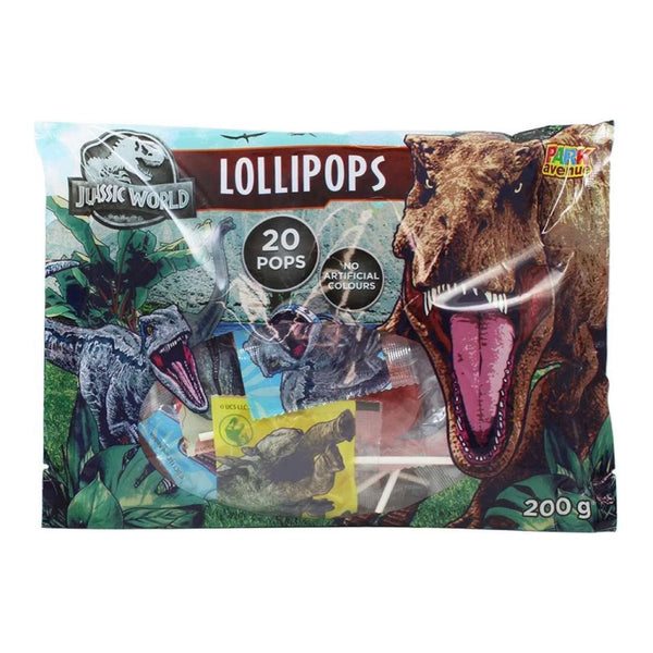 Jurassic World Lollipops 200g-MayDay Mall