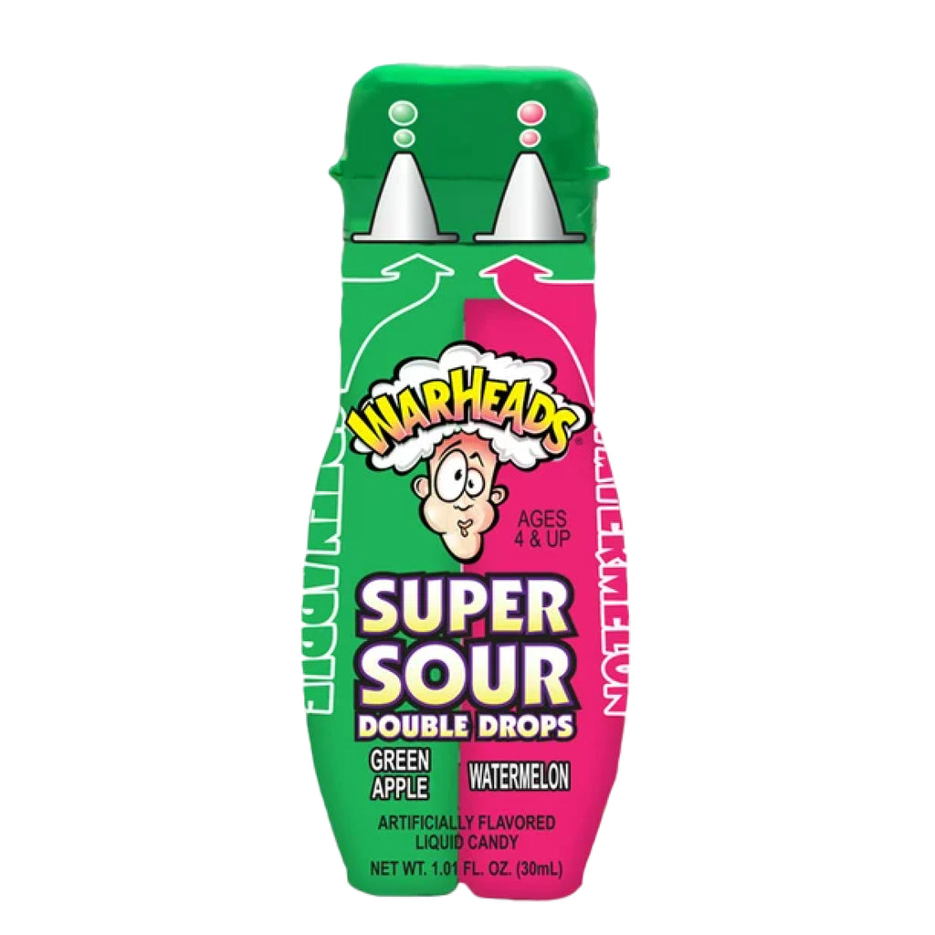 Warheads Super Sour Double Drops (30ml) (Assorted)-MayDay Mall