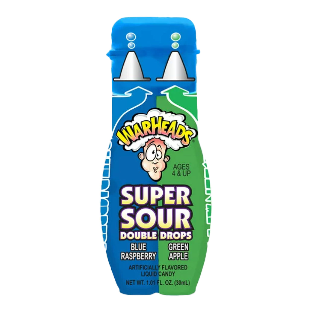 Warheads Super Sour Double Drops (30ml) (Assorted)-MayDay Mall