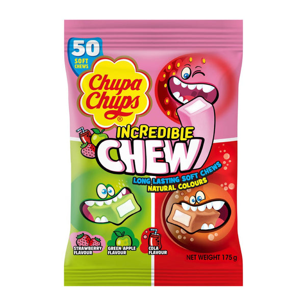 Chupa Chups Incredible Chew Share Bag (175g)-MayDay Mall