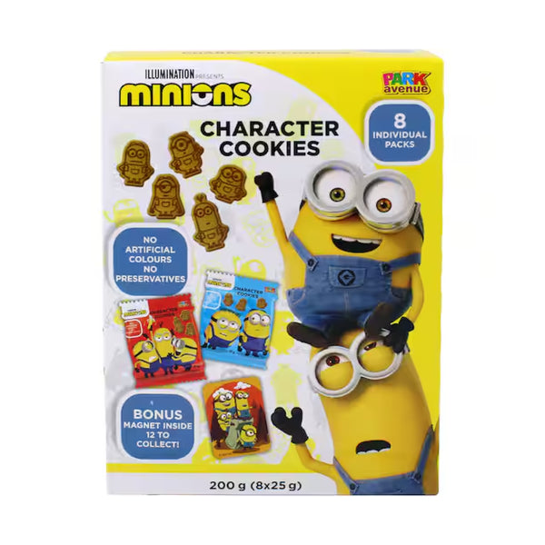 Minions Character Cookies Box (8 Packs)-MayDay Mall