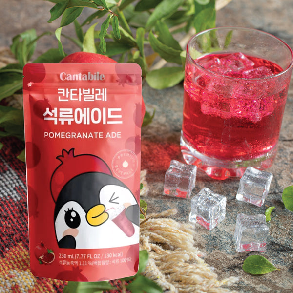 Cantabile Pomegrate Flavoured Ade (230ml x 10 Packs)-MayDay Mall