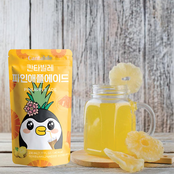 Cantabile Pineapple Flavoured Ade (230ml x 10 Packs)-MayDay Mall