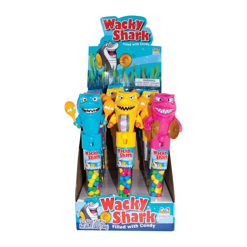 Wacky Shark filled with Candy (Assorted)-MayDay Mall