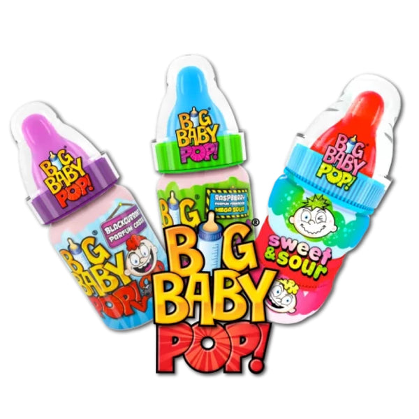 Big Baby Pop - Original & Sour Flavours (Assorted)-MayDay Mall