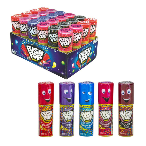 Push Pop Candy (Assorted) (15g)-MayDay Mall
