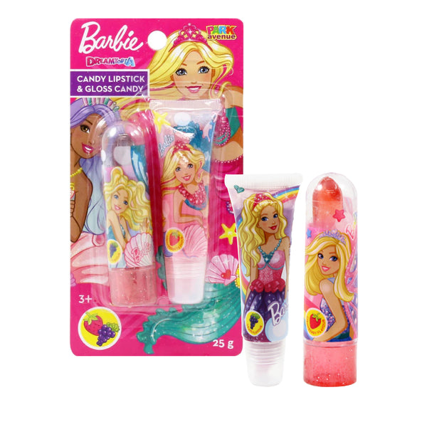 Barbie Candy Lipstick & Gloss (Assorted) (25g)-MayDay Mall