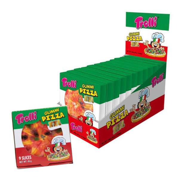 Trolli Candy Gummy Pizza XXL (12 Packs)-MayDay Mall