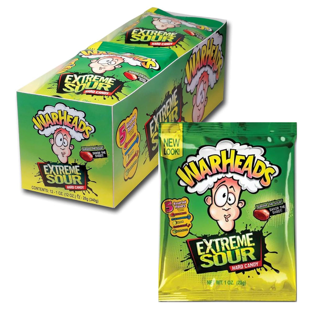 Warheads Extreme Sour Hard Candy (28g)-MayDay Mall