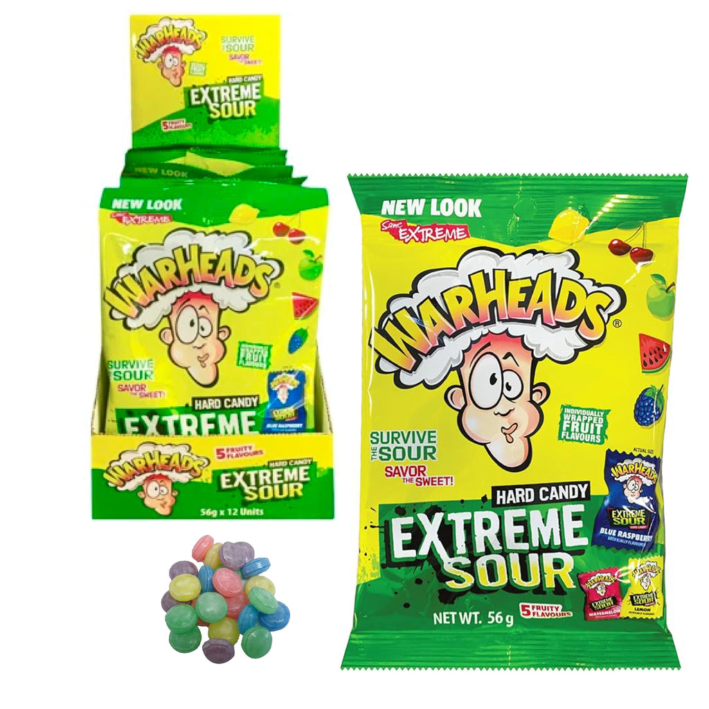 Warheads Extreme Sour Hard Candy DRC (56g)-MayDay Mall