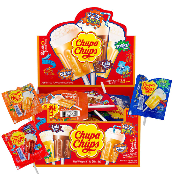 Chupa Chups 3D Fizzy Drinks (15g X 45)-MayDay Mall