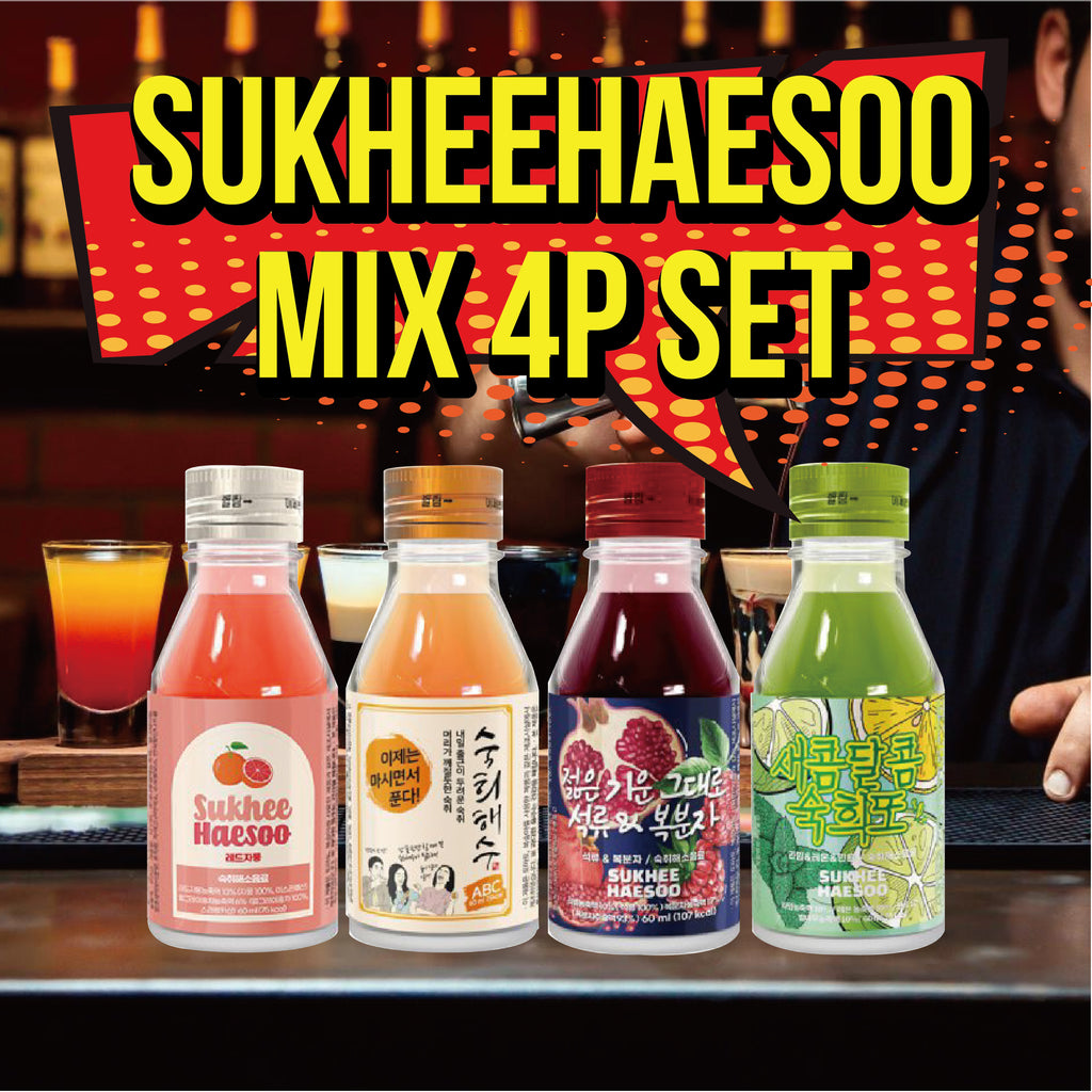 Sukhee Haesoo Mix 4p (60ml) Set (Assorted)-MayDay Mall