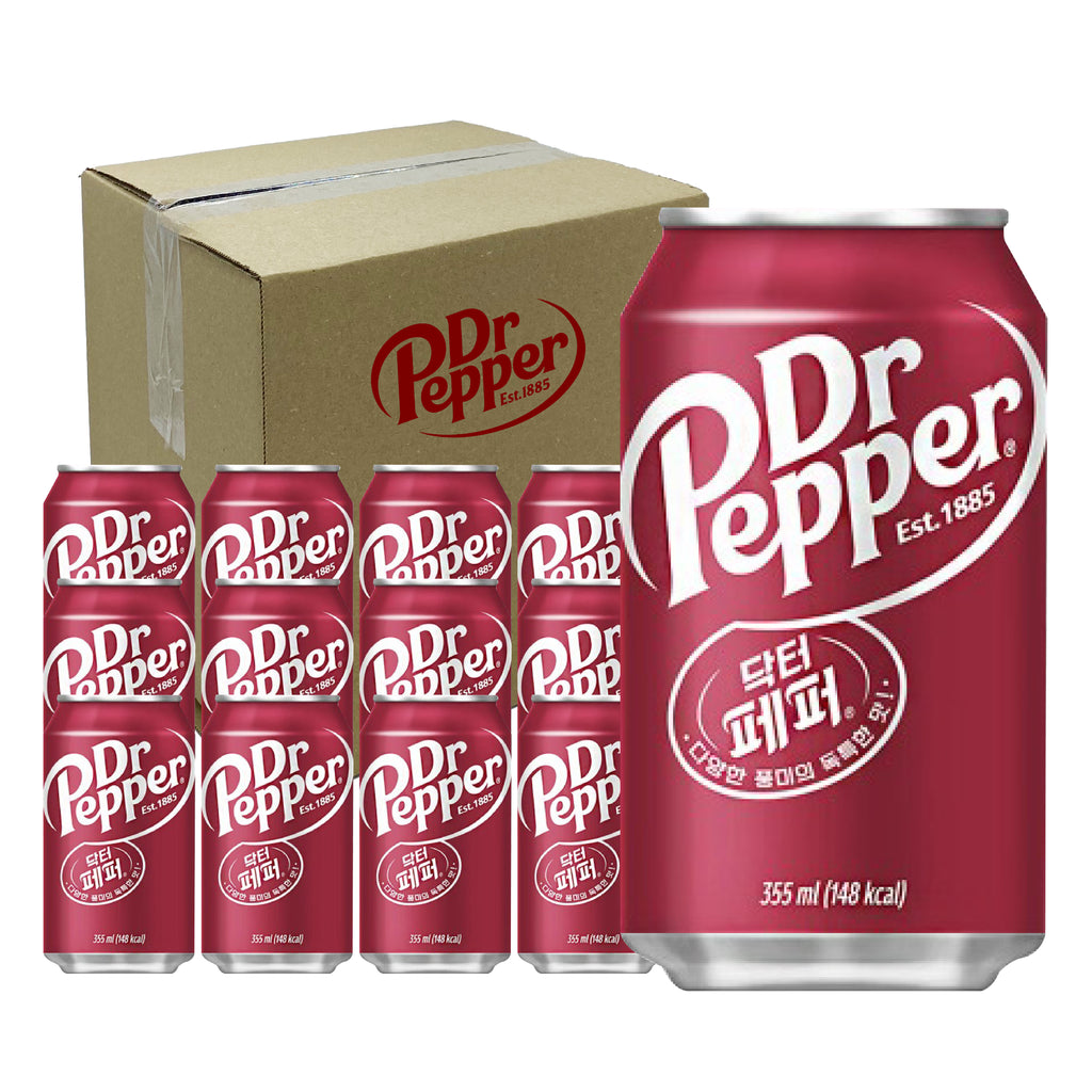 Dr Pepper Original (355ml X 12)-MayDay Mall