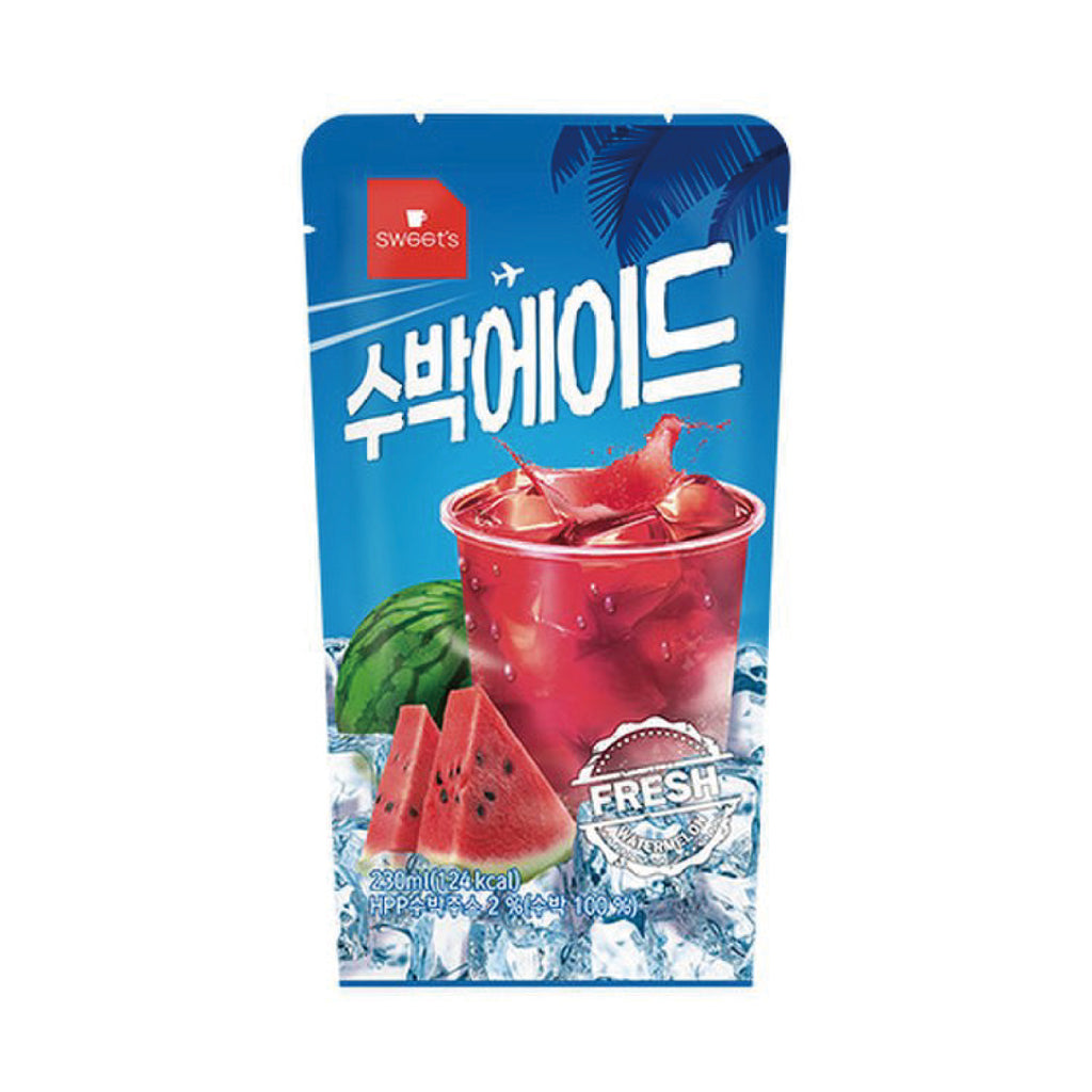 Watermelon Ade Pouch (230ml x 10)-MayDay Mall