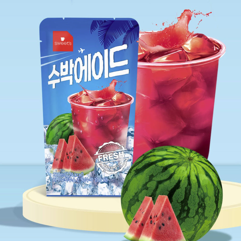 Watermelon Ade Pouch (230ml x 10)-MayDay Mall