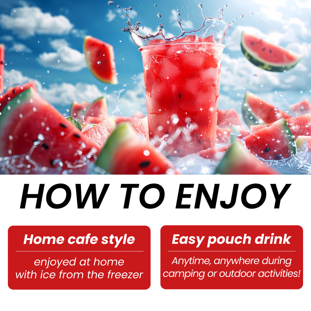 Watermelon Ade Pouch (230ml x 10)-MayDay Mall