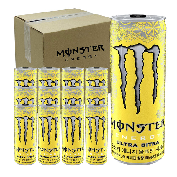 Monster Energy Ultra Citra (355ml x 12 Pack)-MayDay Mall