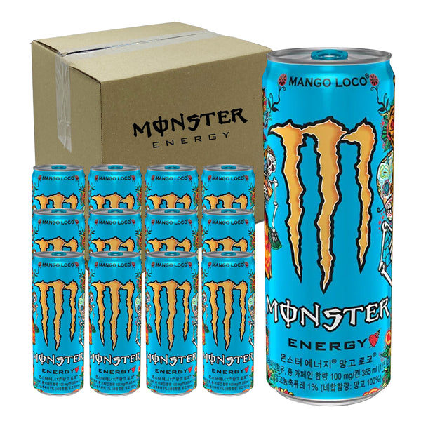 Monster Energy Mango Loco (355ml x 12 Pack)-MayDay Mall