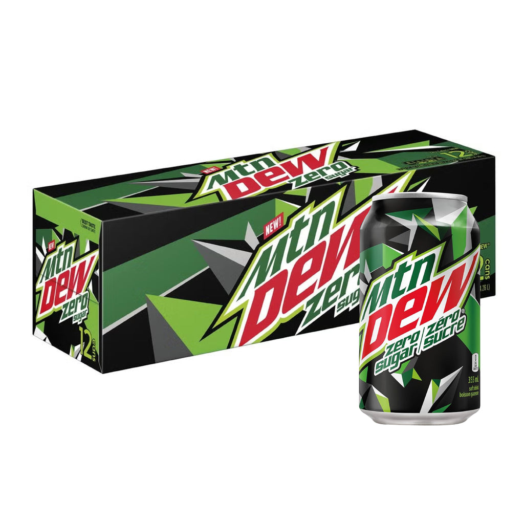 Mountain Dew Zero Sugar 355ml x 12-MayDay Mall