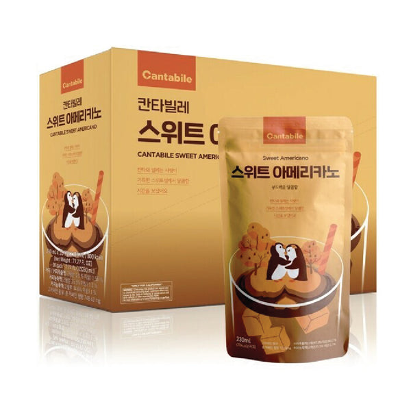 Cantabile Sweet Americano (230ml x 10 Packs)-MayDay Mall