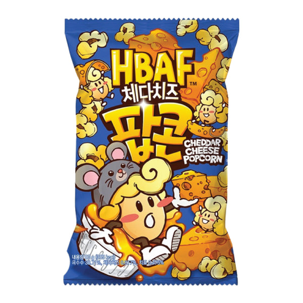 HBAF Cheddar Cheese Popcorn (80g)-MayDay Mall