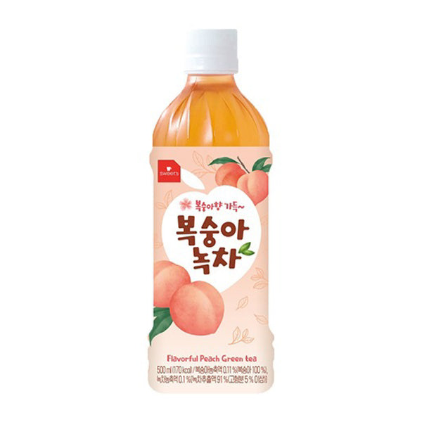 Peach Green Tea (500ml)-MayDay Mall