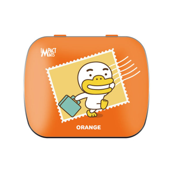 Impact Kakao Friends Orange Mint Candy Tin Sugar free-MayDay Mall